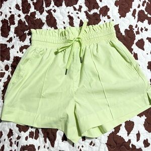 Women's Vanilla Star Lime Green Shorts